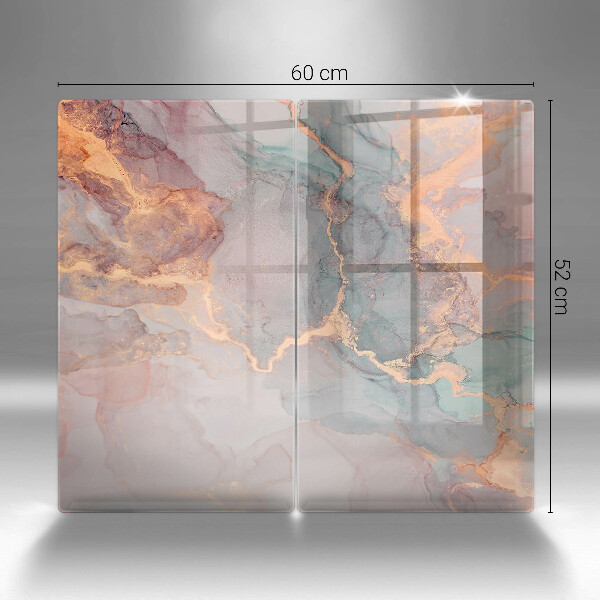 Tábua corte Mármore com ouro