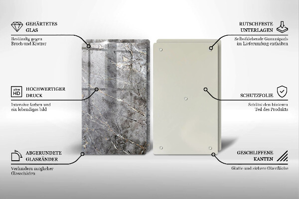 Tábua cozinha Textura de pedra