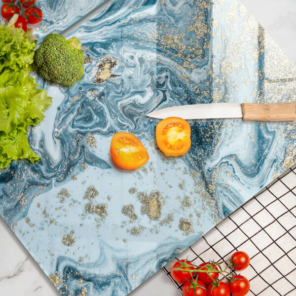 Tábua de cortar Estrutura com ouro