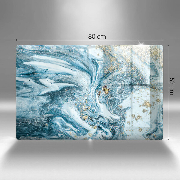 Tábua de cortar Estrutura com ouro