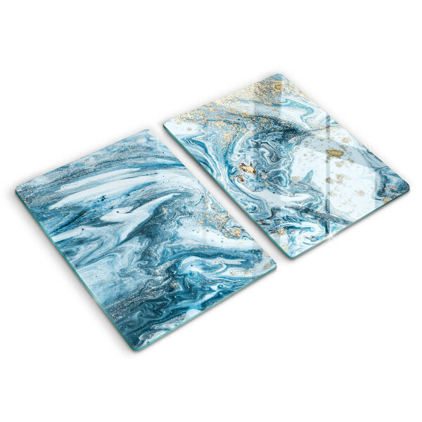 Tábua de cortar Estrutura com ouro