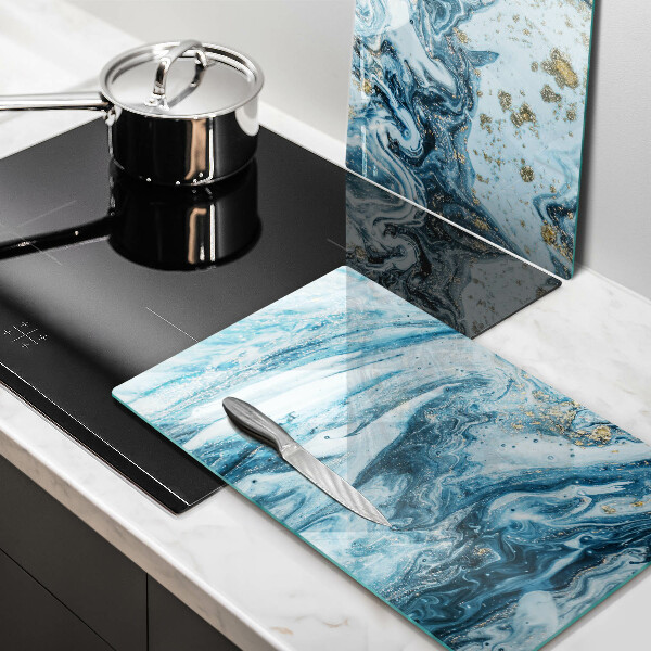 Tábua de cortar Estrutura com ouro