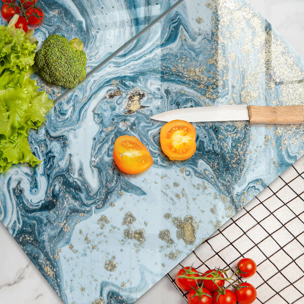 Tábua de cortar Estrutura com ouro