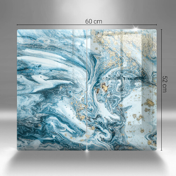 Tábua de cortar Estrutura com ouro