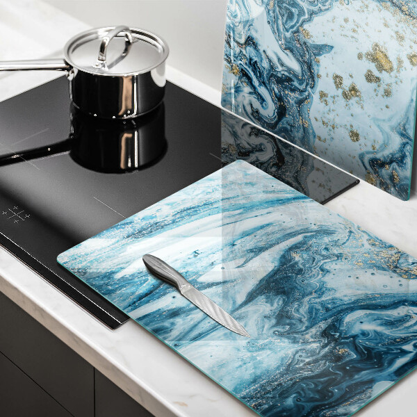 Tábua de cortar Estrutura com ouro