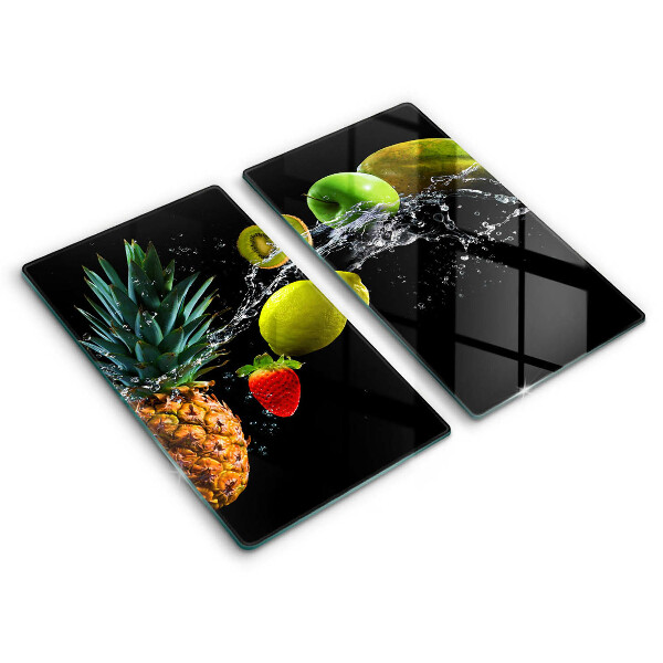 Tábua de corte Fruta na água