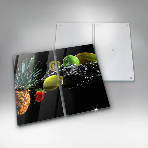 Tábua de corte Fruta na água