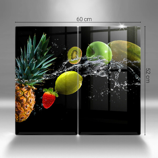 Tábua de corte Fruta na água