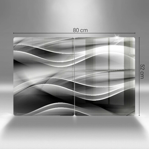 Tábua de cortar alimentos Linhas suaves de abstração