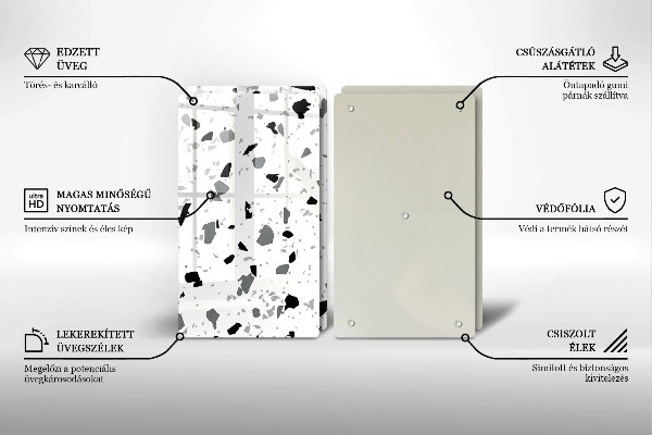 Tábua para cozinha Grés decorativo