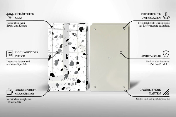 Tábua para cozinha Grés decorativo