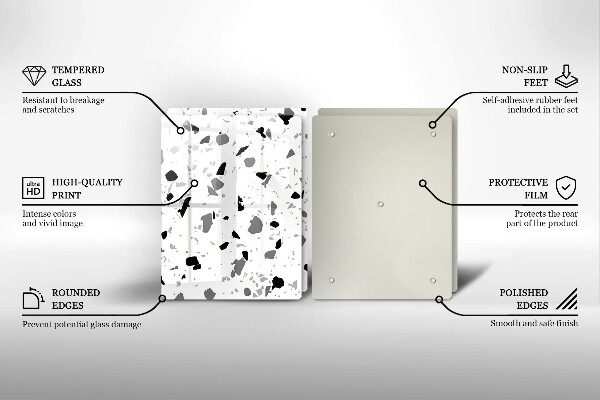 Tábua para cozinha Grés decorativo