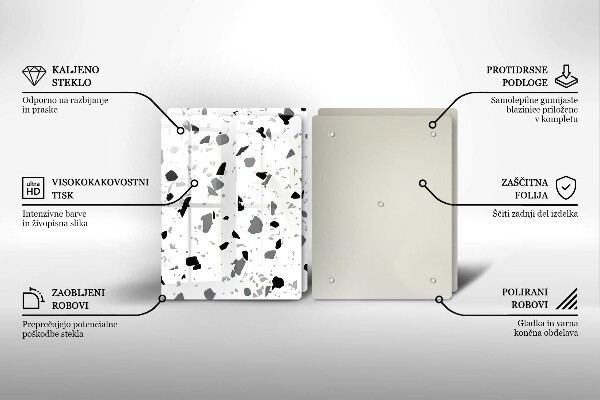 Tábua para cozinha Grés decorativo