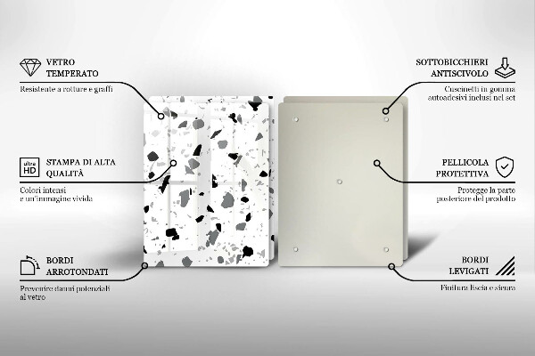 Tábua para cozinha Grés decorativo