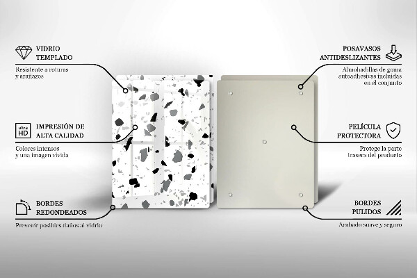 Tábua para cozinha Grés decorativo