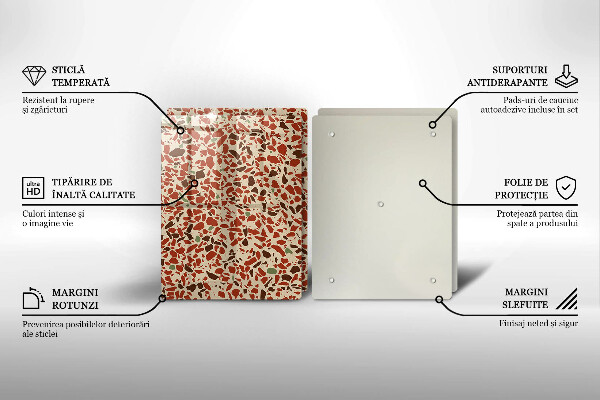 Tábua de cortar alimentos Pequenos grés