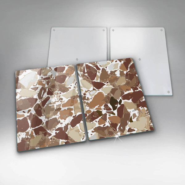 Tábua de corte Pontos decorativos de pedra