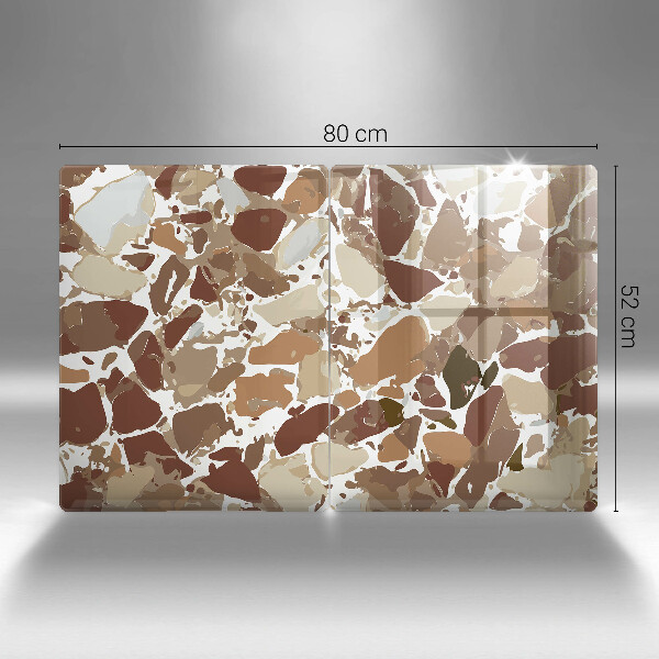 Tábua de corte Pontos decorativos de pedra