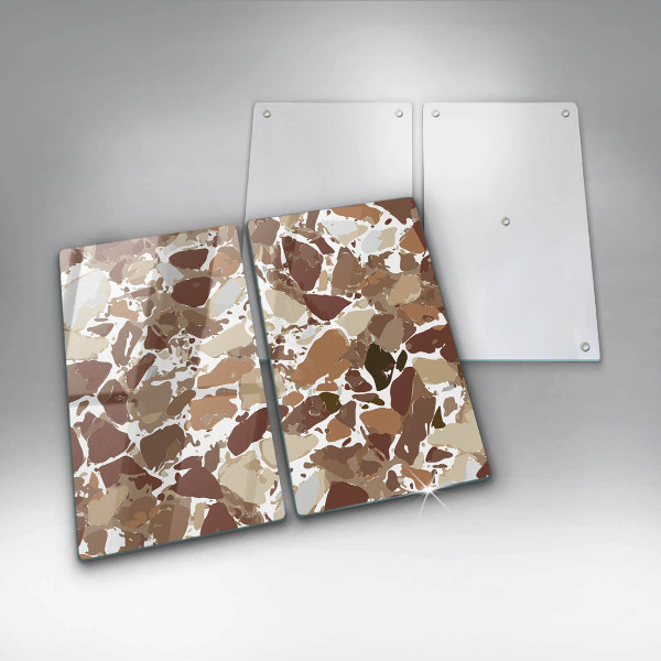 Tábua de corte Pontos decorativos de pedra