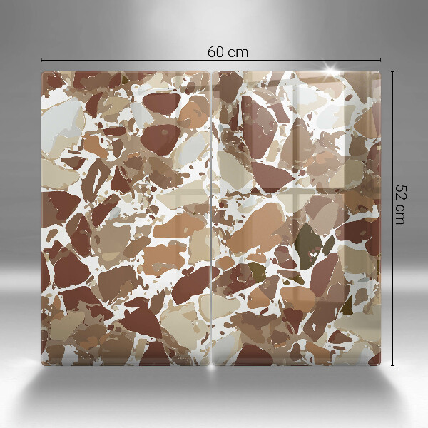 Tábua de corte Pontos decorativos de pedra