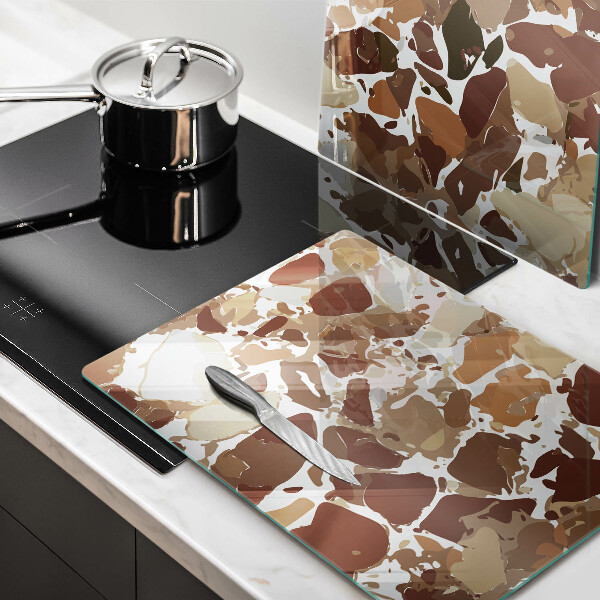 Tábua de corte Pontos decorativos de pedra