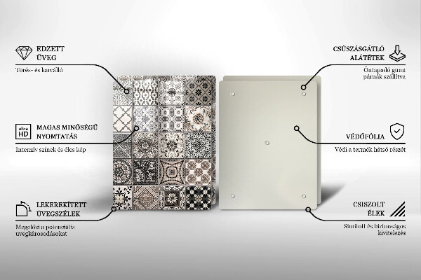 Tábua para cozinha Azulejos decorativos