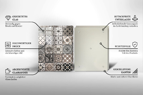 Tábua para cozinha Azulejos decorativos