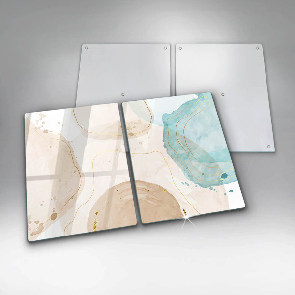 Tábua cozinha Formas boho brilhantes