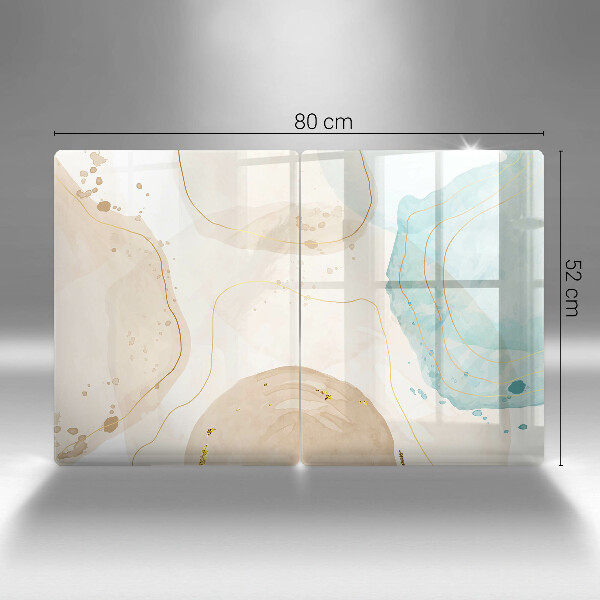 Tábua cozinha Formas boho brilhantes