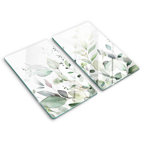 Tábua cozinha Plantas em aquarela