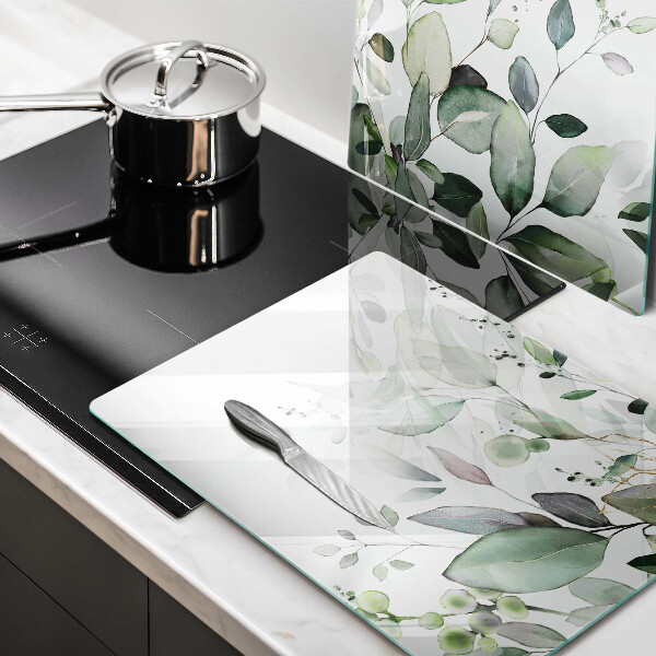 Tábua cozinha Plantas em aquarela