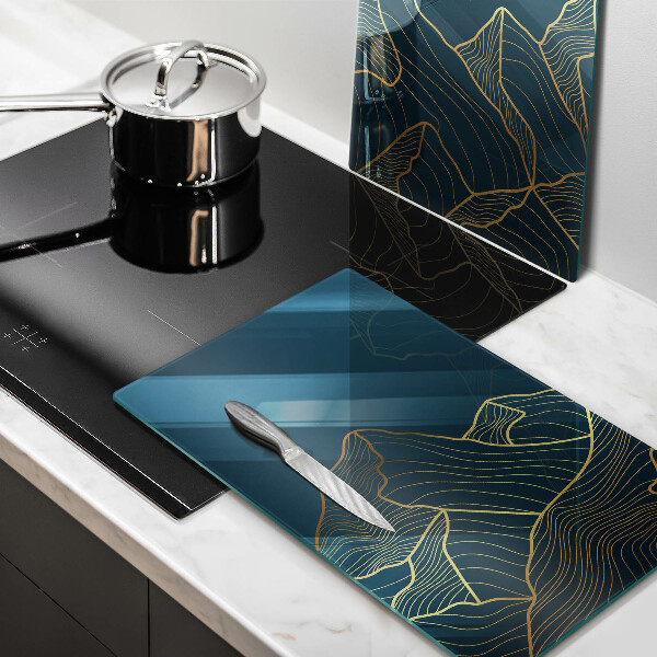 Tábua de cortar Montanhas abstratas