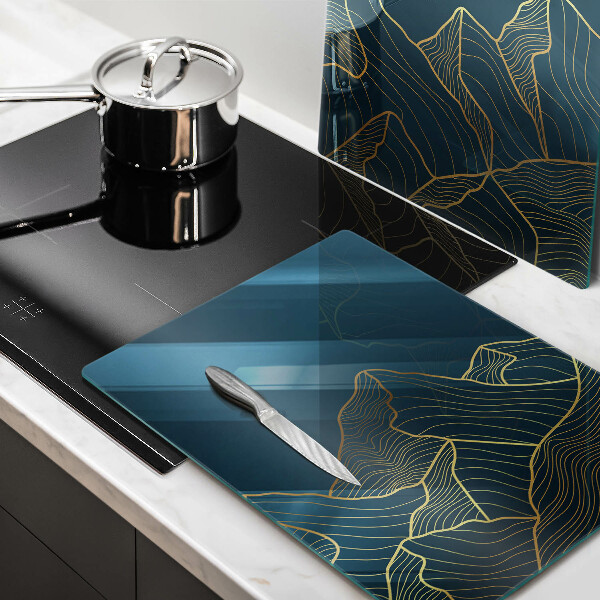 Tábua de cortar Montanhas abstratas