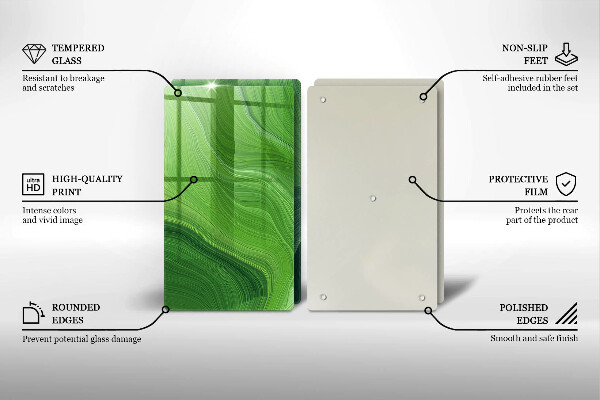 Tábua para cozinha Textura abstrata