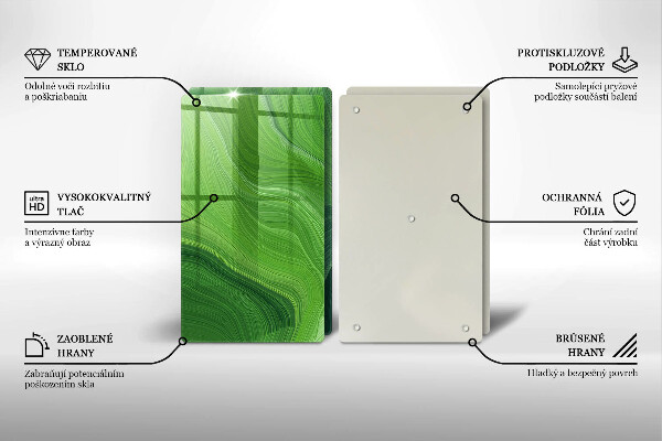 Tábua para cozinha Textura abstrata