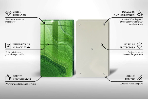 Tábua para cozinha Textura abstrata