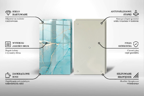 Tábua cozinha Pedra abstrata