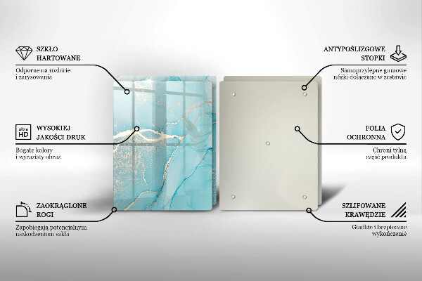 Tábua cozinha Pedra abstrata