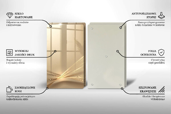 Tábua para corte Abstração moderna