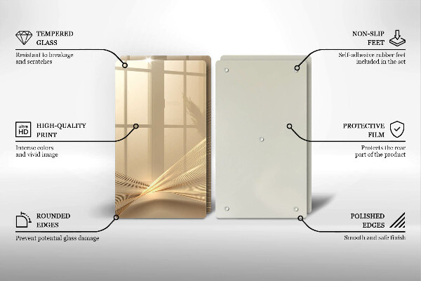 Tábua para corte Abstração moderna