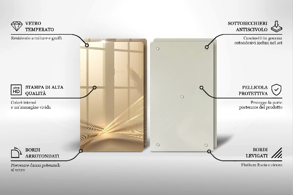 Tábua para corte Abstração moderna