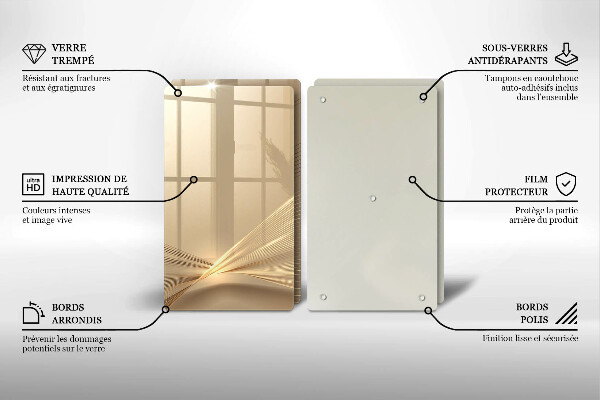 Tábua para corte Abstração moderna