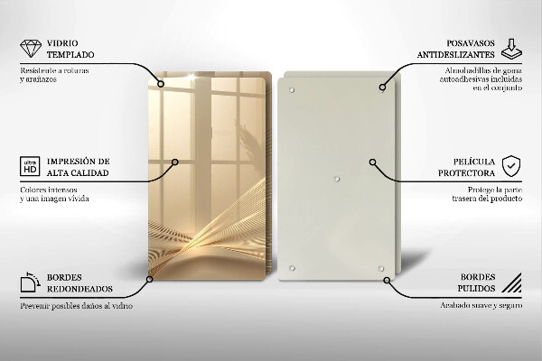 Tábua para corte Abstração moderna