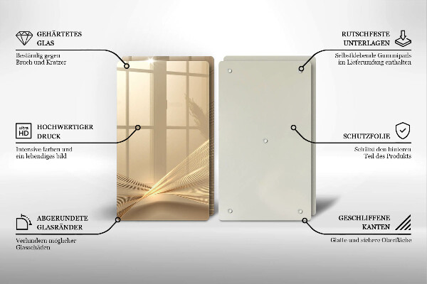 Tábua para corte Abstração moderna