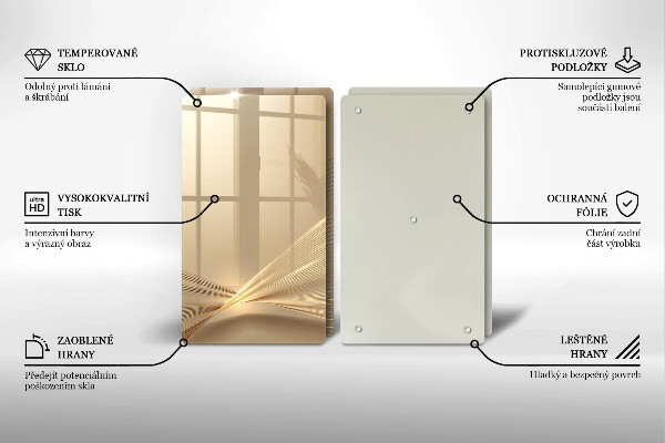 Tábua para corte Abstração moderna