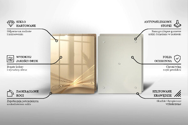 Tábua para corte Abstração moderna