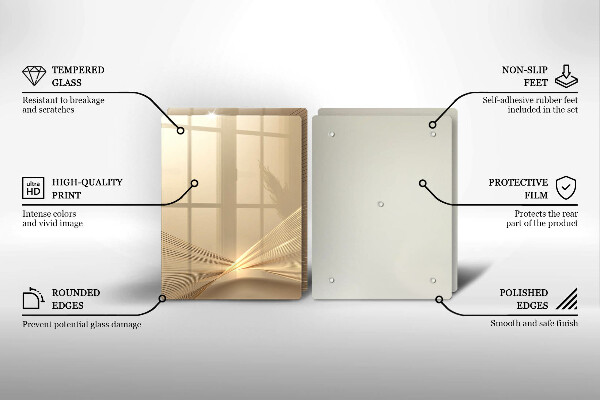 Tábua para corte Abstração moderna