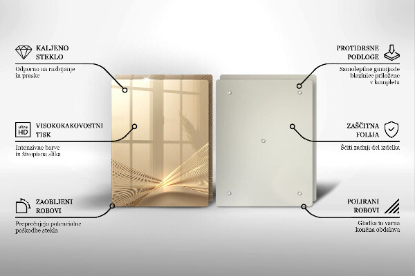 Tábua para corte Abstração moderna