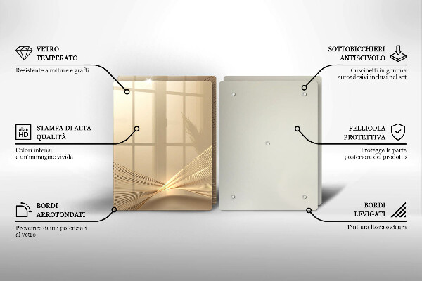 Tábua para corte Abstração moderna