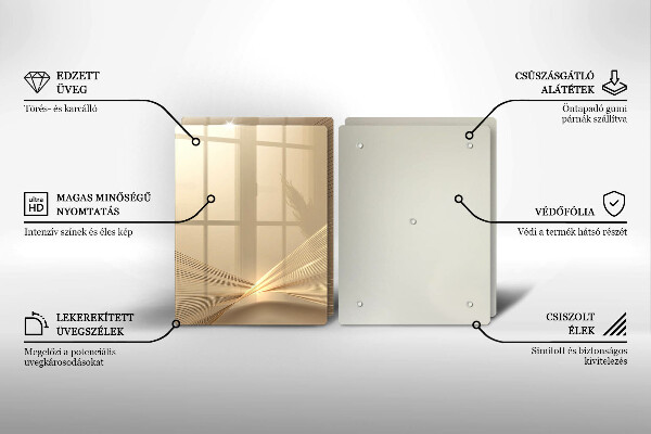 Tábua para corte Abstração moderna